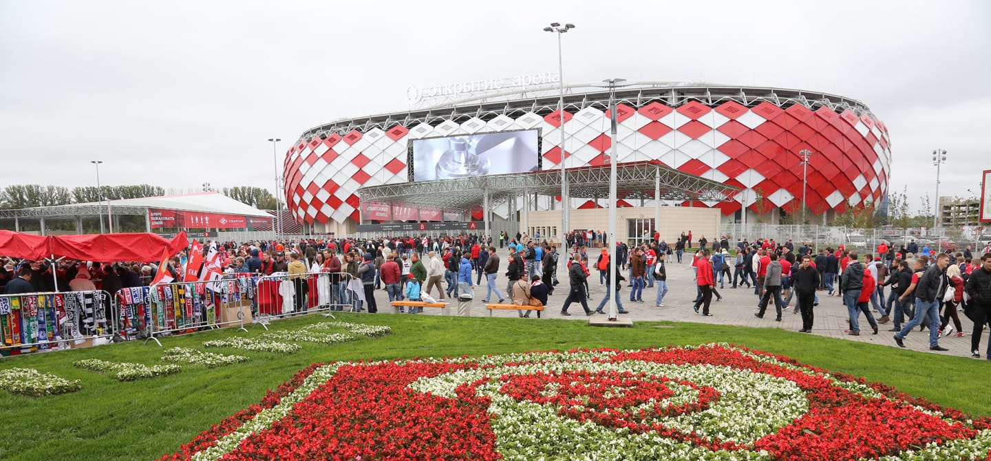 The best and newest football stadium in russia - Review of Spartak